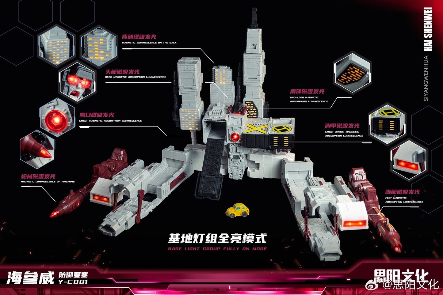 PRE ORDER – HAI SHENWEI ( VLADIVOSTOK ) TRIPLE CHANGER - REISSUE