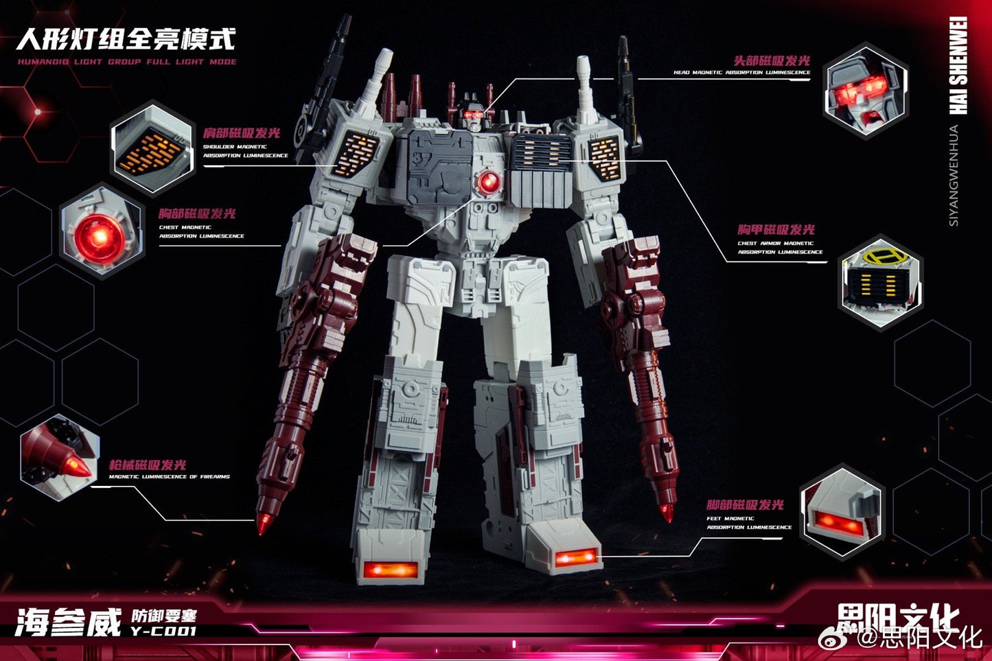 PRE ORDER – HAI SHENWEI ( VLADIVOSTOK ) TRIPLE CHANGER - REISSUE