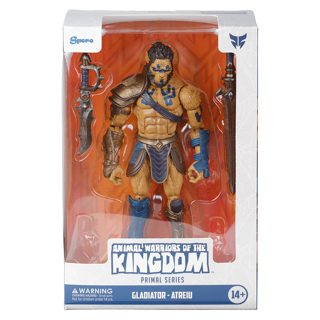PRE ORDER – ANIMAL WARRIORS OF THE KINGDOM - GLADIATOR - REGAL ARMOR - ATREIU