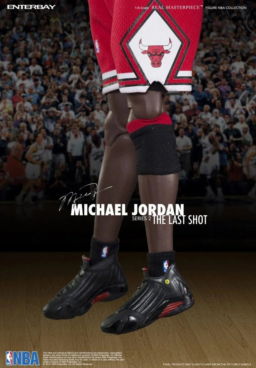 PRE ORDER – 1/6 ENTERBAY EB RM-1058 REAL MASTERPIECE NBA SERIES MICHAEL JORDAN (SERIES 2) #23 GUEST VERSION WAX FIGURE