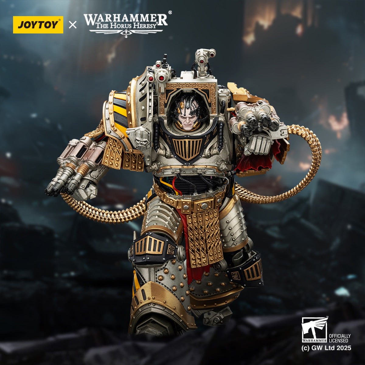 PRE ORDER – 1/18 IRON WARRIORS PERTURABO, PRIMARCH OF THE IVTH LEGION JT01819