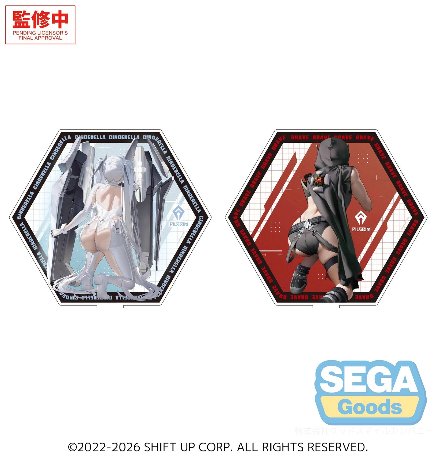 PRE ORDER – GODDESS OF VICTORY: NIKKE - PTZ DOUBLE-SIDED BIG ACRYLIC STAND VOL.4