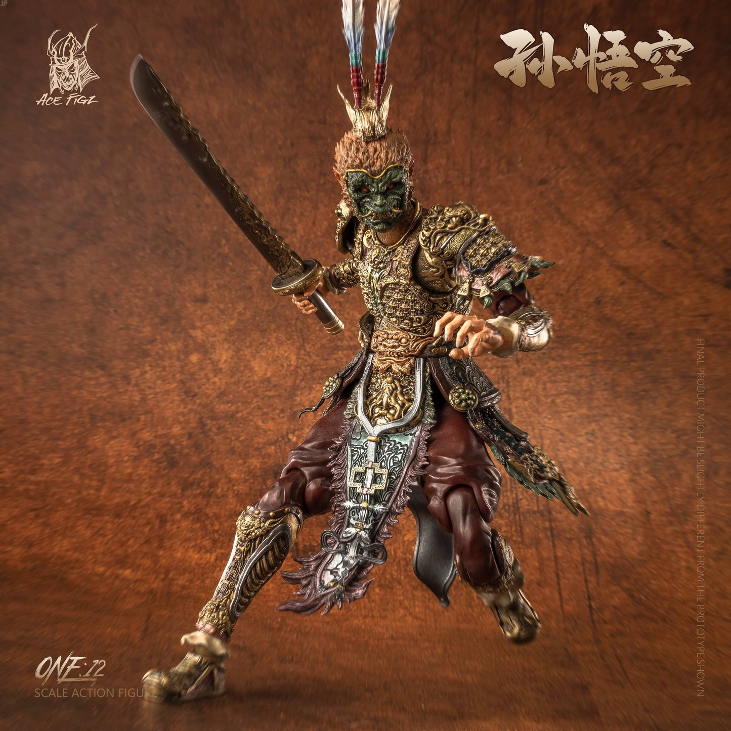 PRE ORDER – 1/12 ACEFIGZ MONKEY KING SUN WUKONG DELUXE EDITION AF10MTHS-B