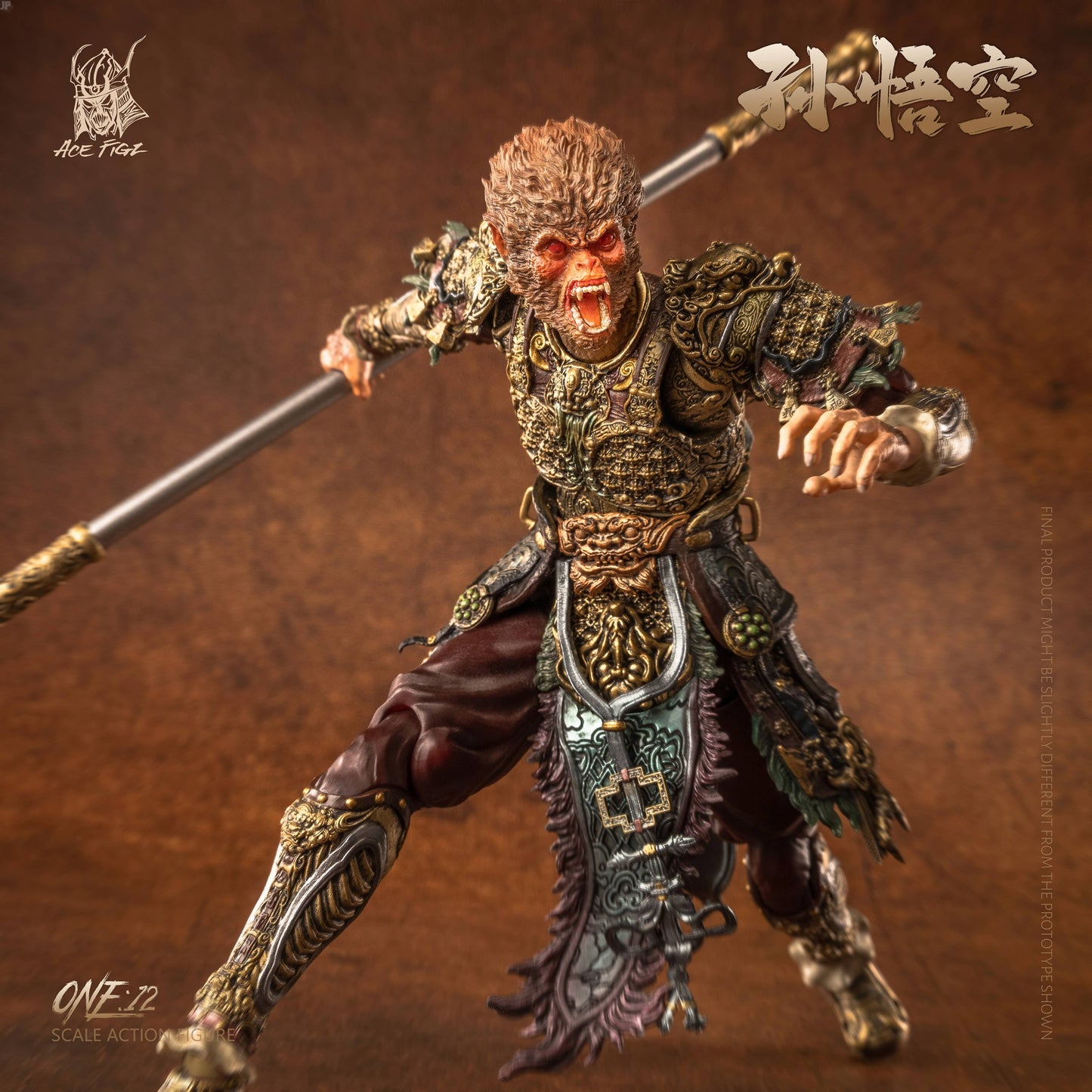 PRE ORDER – 1/12 ACEFIGZ MONKEY KING SUN WUKONG DELUXE EDITION AF10MTHS-B