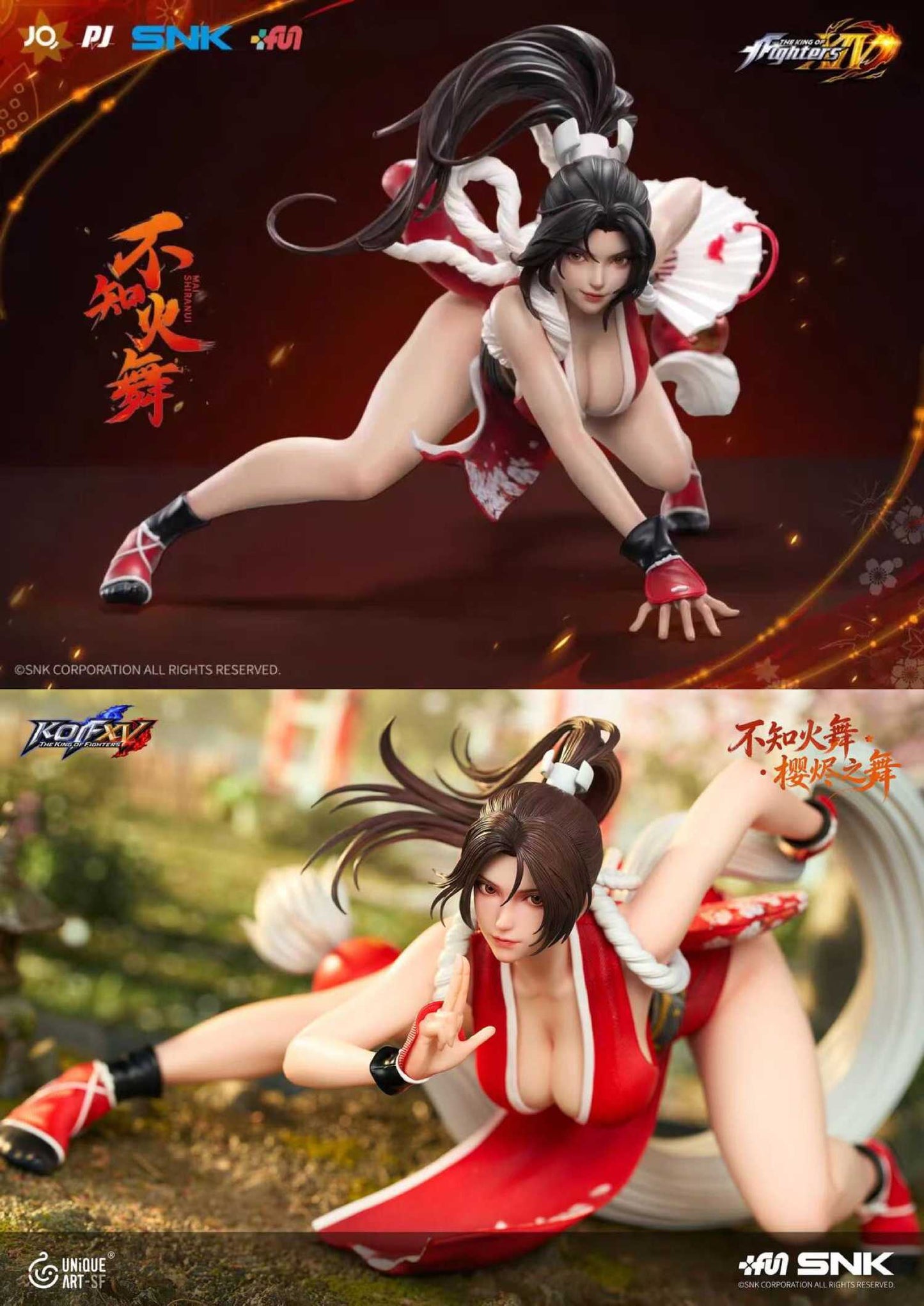PRE ORDER – JQ COLLECTIBLES × PIJI 1/6 SNK THE KING OF FIGHTERS XIV MAI SHIRANUI FIGURE SINGLE VER