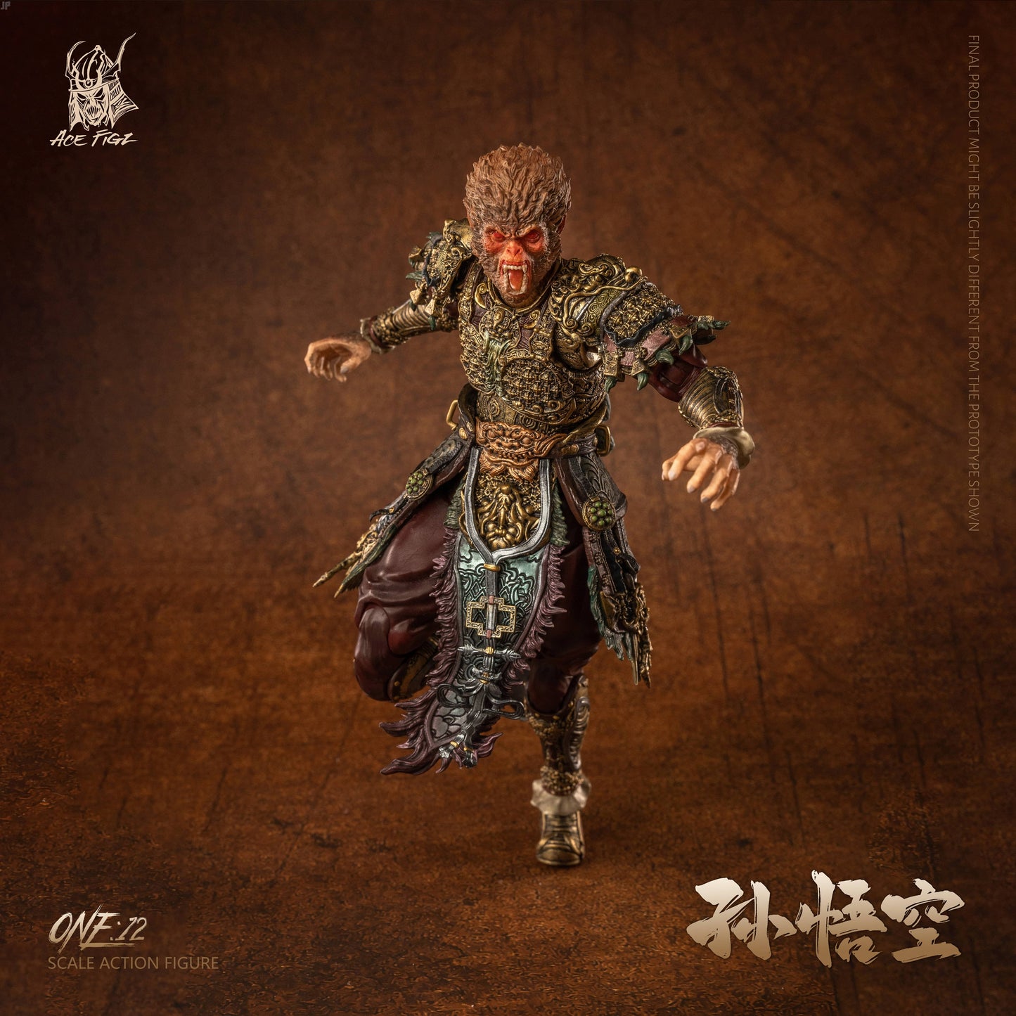 PRE ORDER – 1/12 ACEFIGZ MONKEY KING SUN WUKONG DELUXE EDITION AF10MTHS-B
