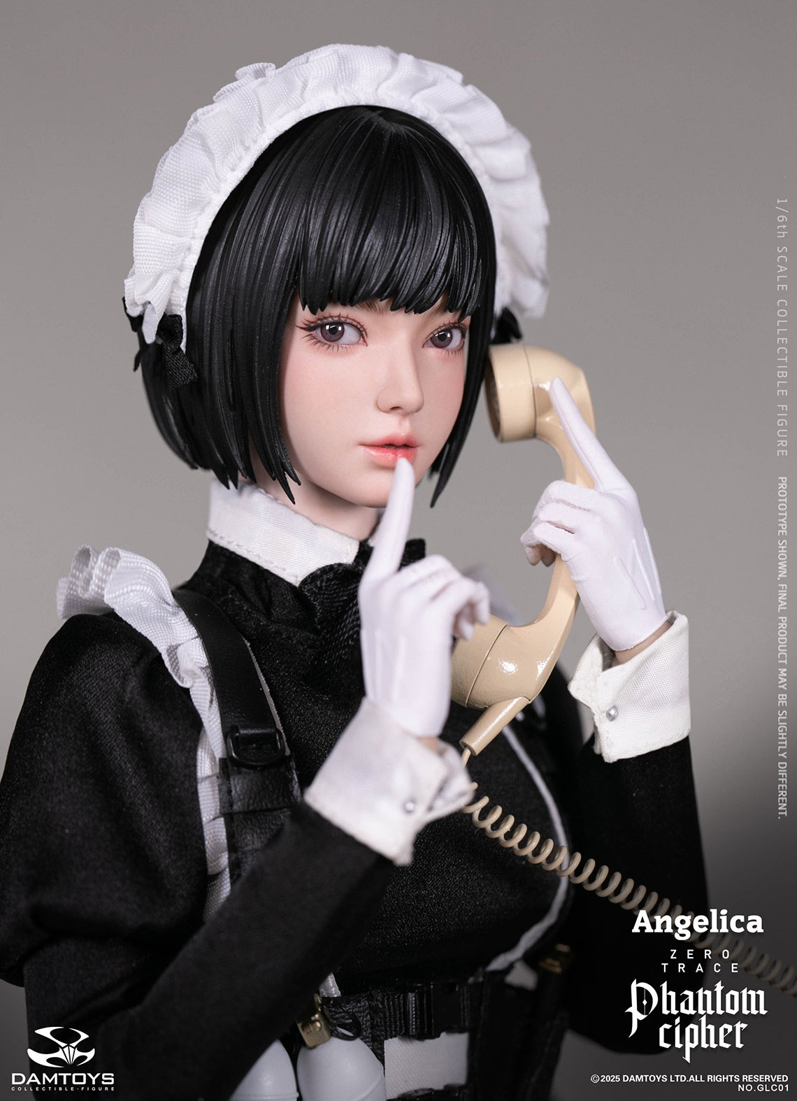 PRE ORDER – 1/6 PHANTOM CIPHER: ZERO TRACE ANGELICA ORIGINAL STORY COLLECTIBLE FIGURE GLC01