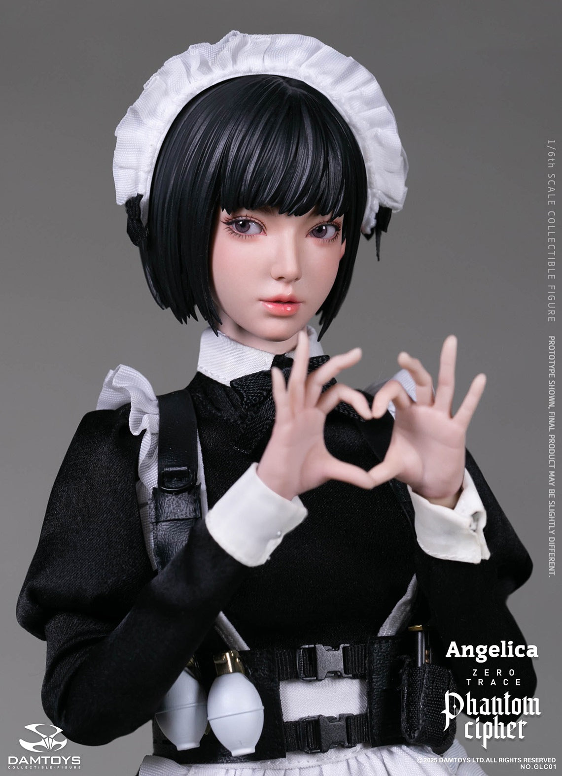 PRE ORDER – 1/6 PHANTOM CIPHER: ZERO TRACE ANGELICA ORIGINAL STORY COLLECTIBLE FIGURE GLC01