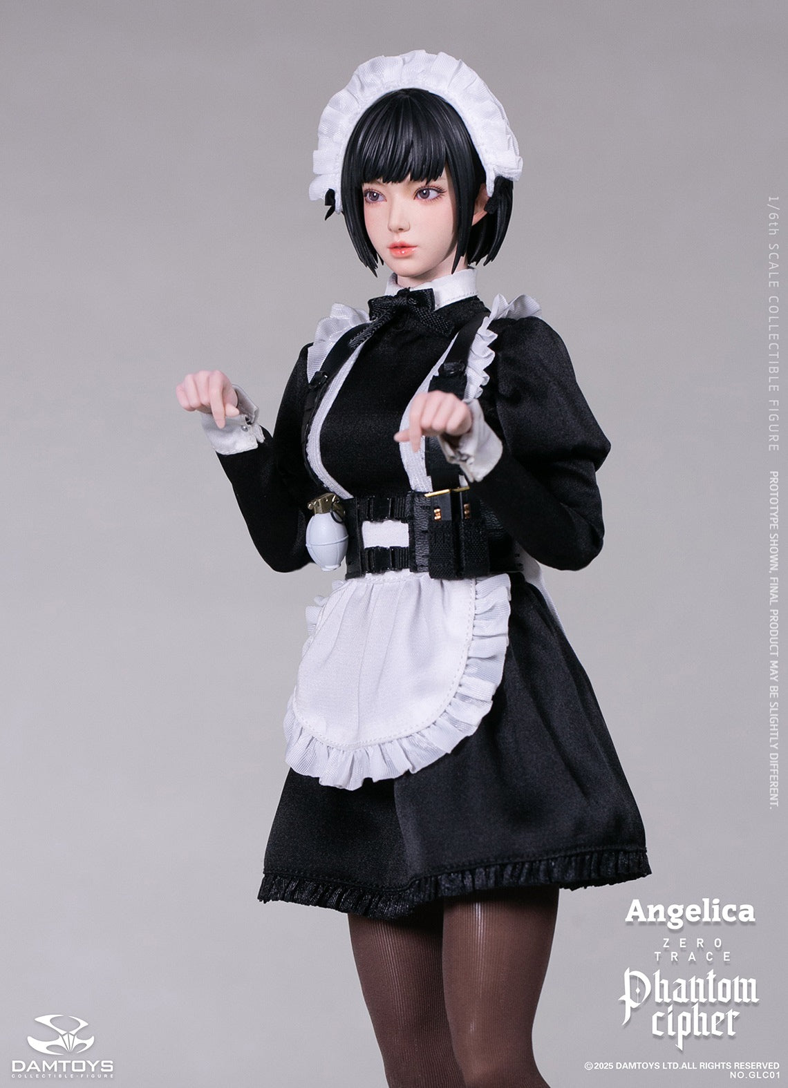 PRE ORDER – 1/6 PHANTOM CIPHER: ZERO TRACE ANGELICA ORIGINAL STORY COLLECTIBLE FIGURE GLC01