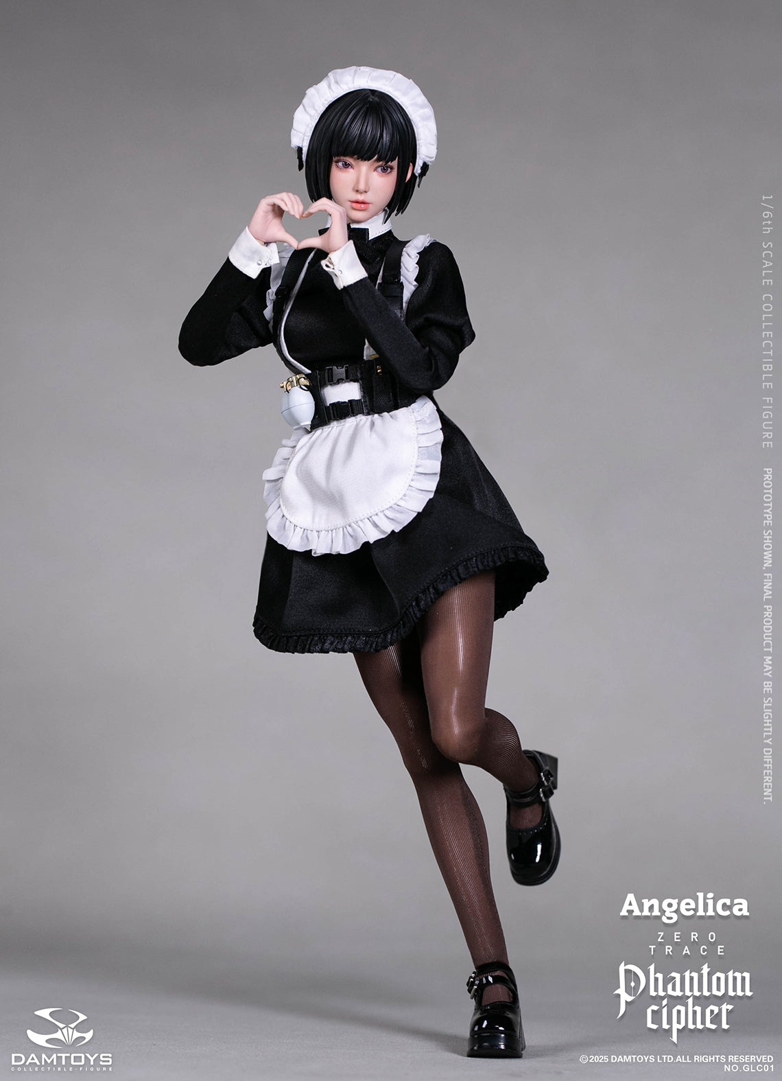 PRE ORDER – 1/6 PHANTOM CIPHER: ZERO TRACE ANGELICA ORIGINAL STORY COLLECTIBLE FIGURE GLC01