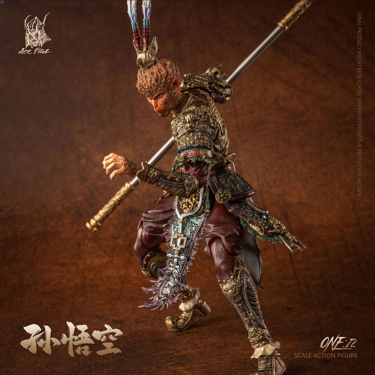 PRE ORDER – 1/12 ACEFIGZ MONKEY KING SUN WUKONG DELUXE EDITION AF10MTHS-B