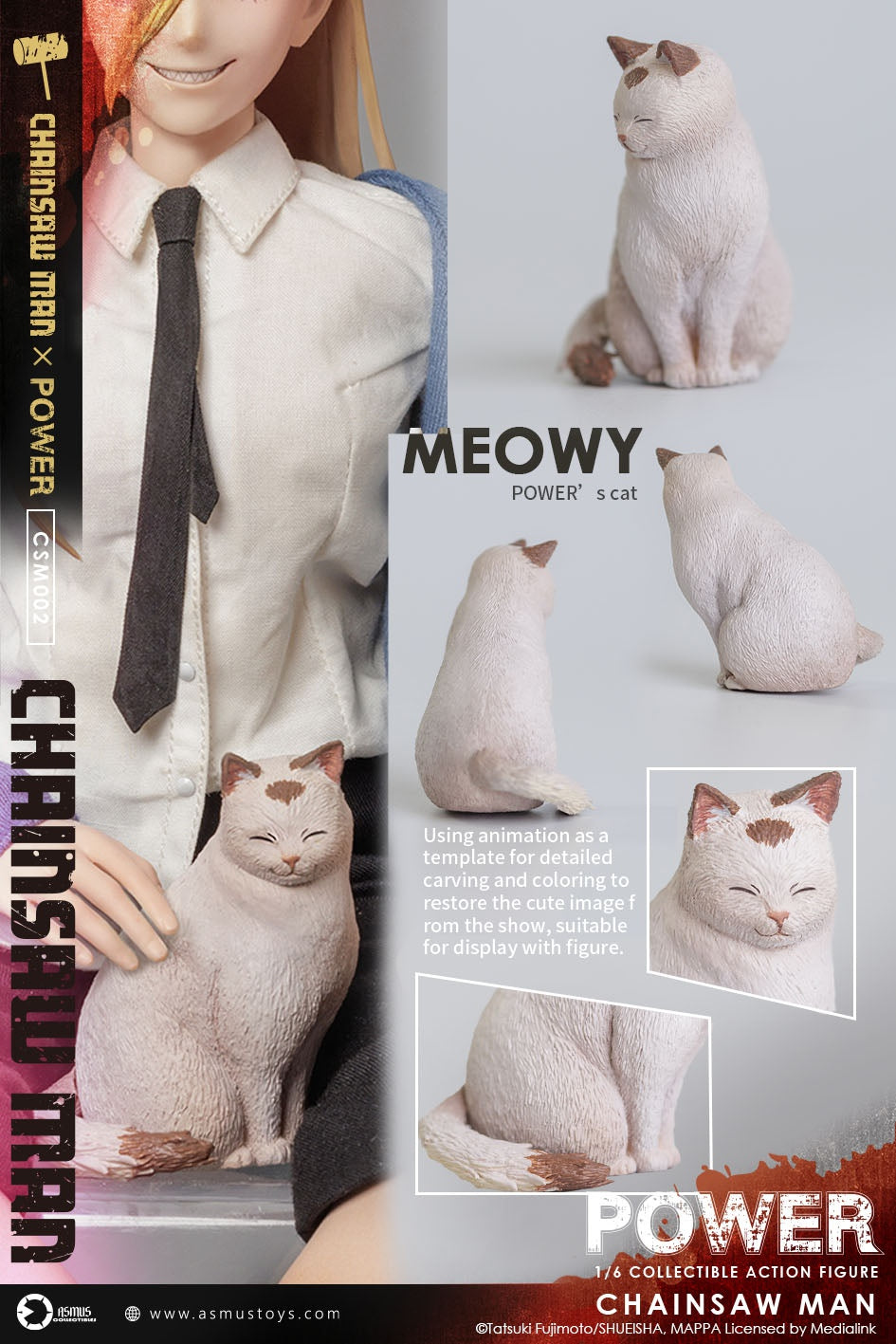 PRE ORDER – 1/6 CHAINSAW MAN POWER CSM002