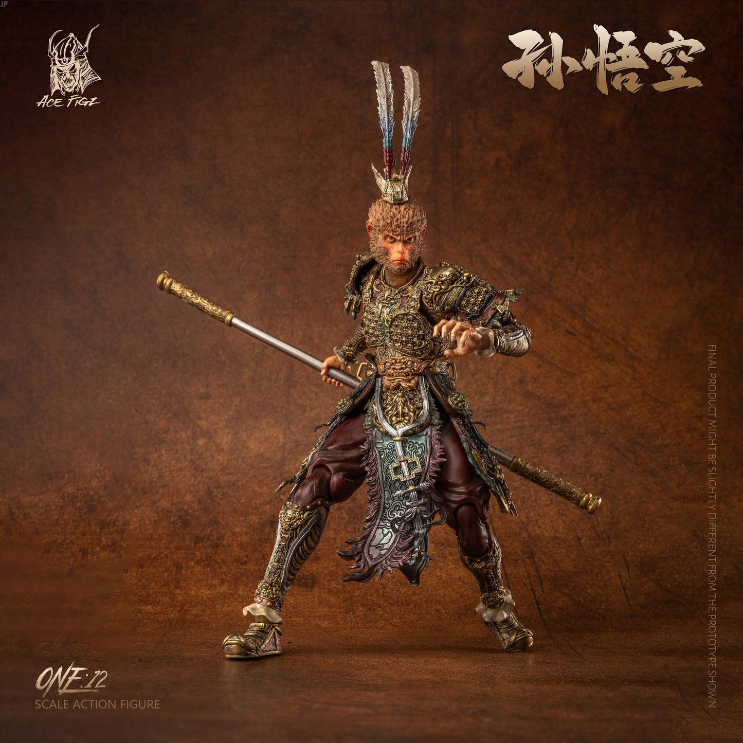 PRE ORDER – 1/12 ACEFIGZ MONKEY KING SUN WUKONG DELUXE EDITION AF10MTHS-B