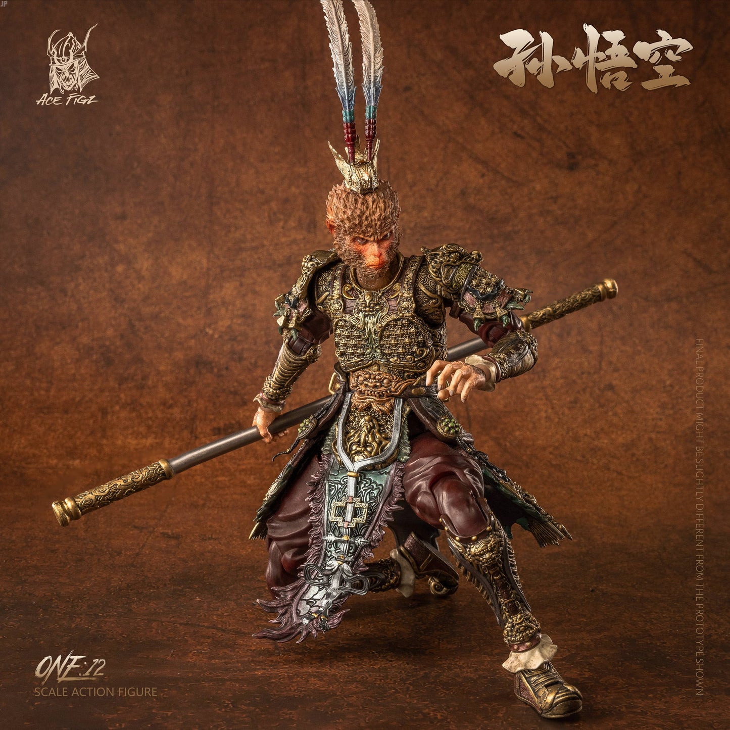 PRE ORDER – 1/12 ACEFIGZ MONKEY KING SUN WUKONG DELUXE EDITION AF10MTHS-B