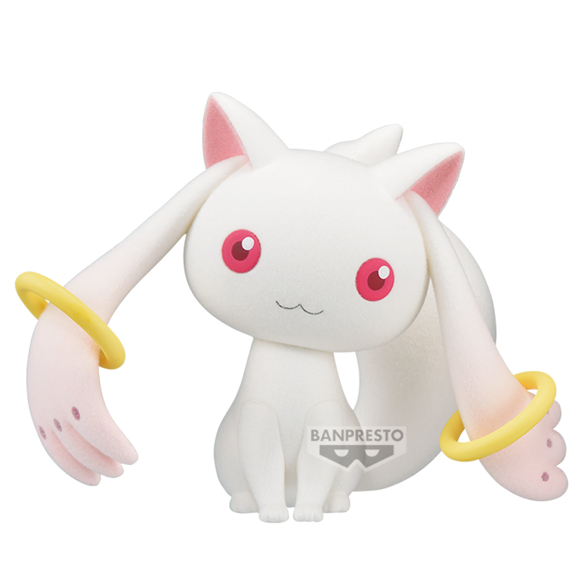 PRE ORDER – PUELLA MAGI MADOKA MAGICA THE MOVIE -REBELLION- FLUFFY PUFFY ~ KYUBEY & BEBE ~ ( A : KYUBEY )