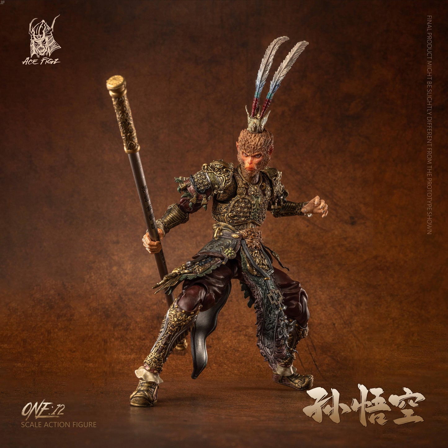 PRE ORDER – 1/12 ACEFIGZ MONKEY KING SUN WUKONG DELUXE EDITION AF10MTHS-B