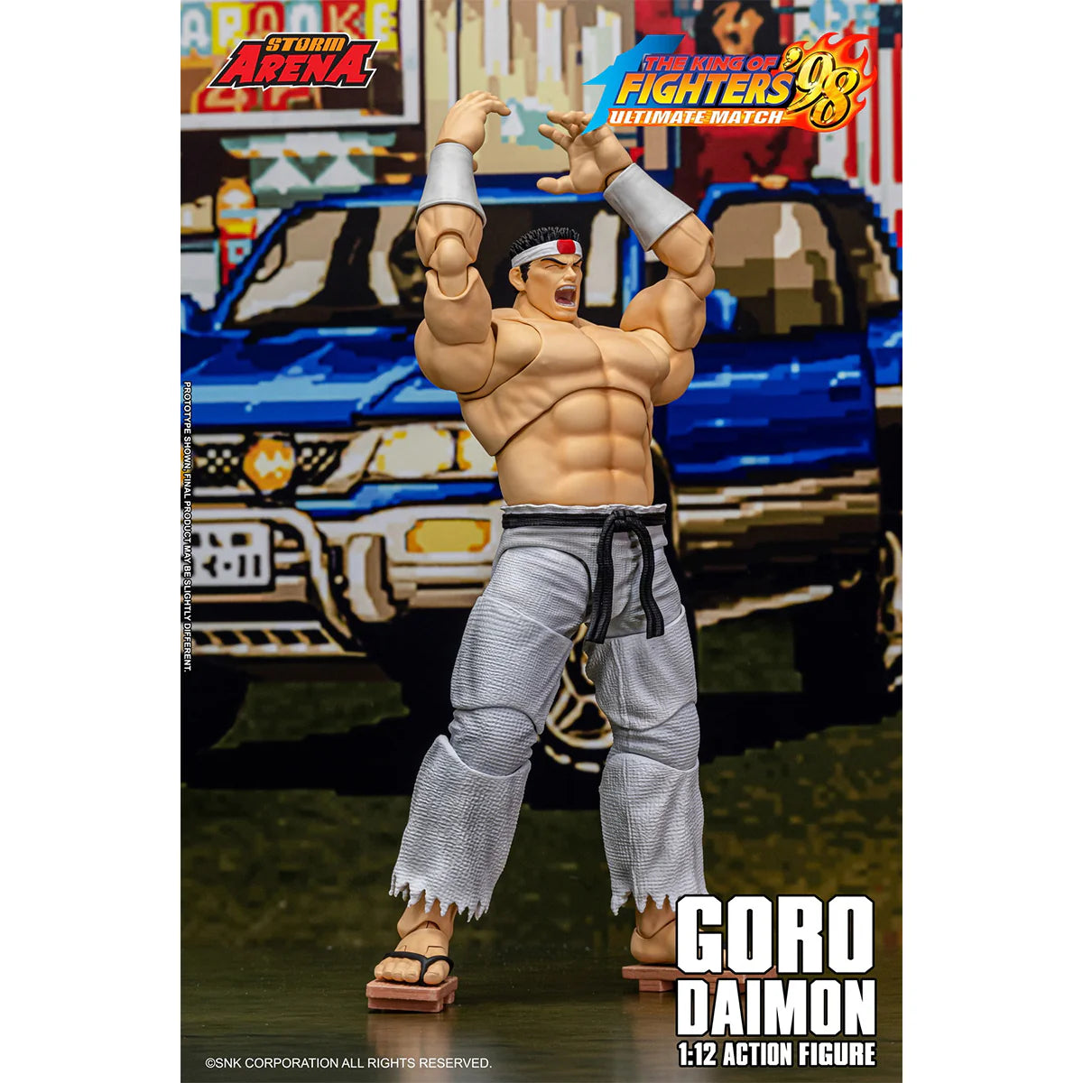 PRE ORDER – STORM ARENA 1/12 THE KING OF FIGHTERS’S 98UMGORO DAIMON