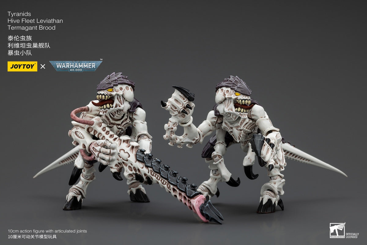 PRE ORDER – 1/18 JOYTOY TYRANIDS - HIVE FLEET LEVIATHAN - TERMAGANT WITH SPINEFISTS JT00430