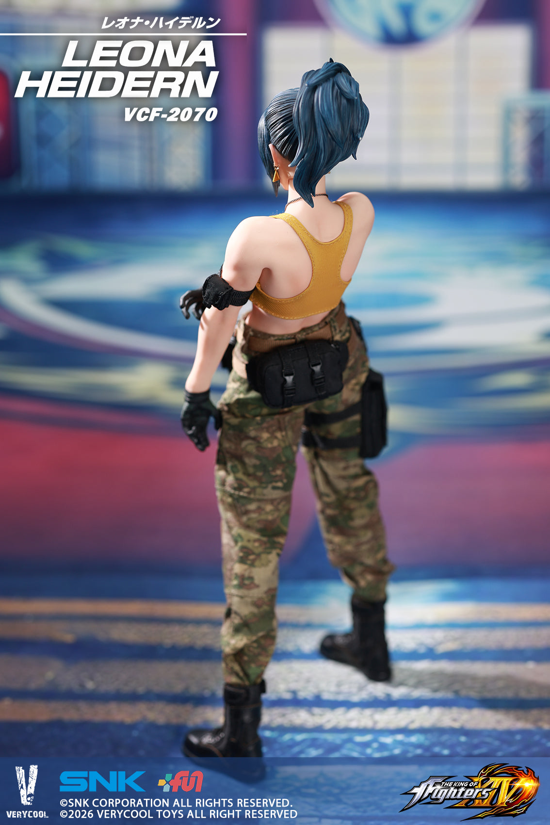 PRE ORDER – 1/6 THE KING OF FIGHTERS XIV LEONA HEIDERN SNK OFFICIALLY LICENSED ACTION FIGURE