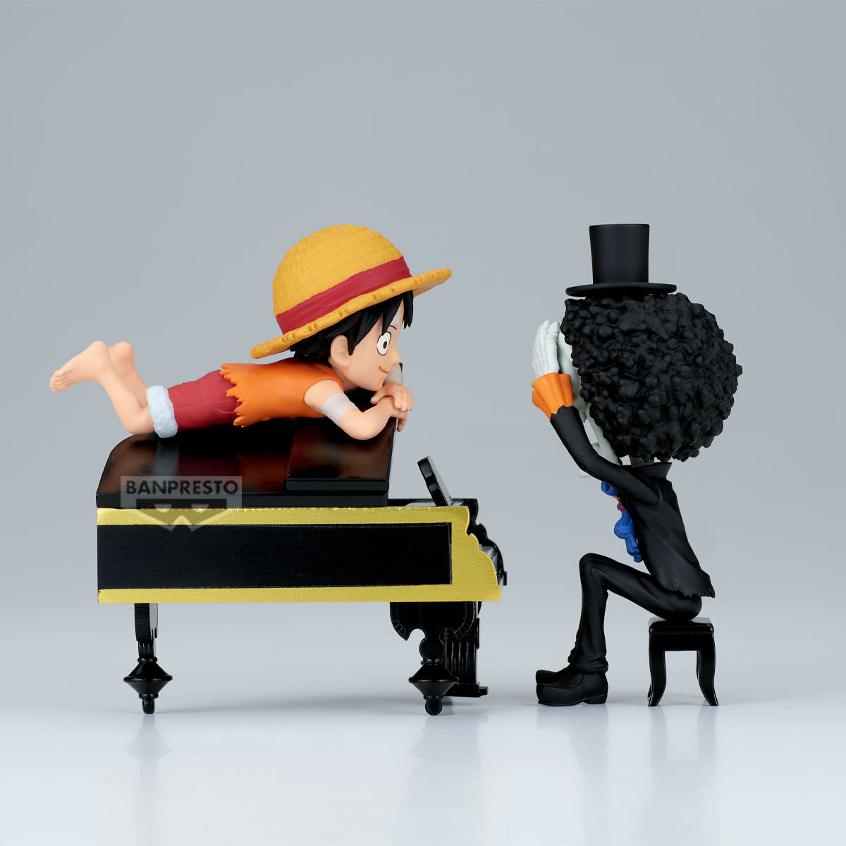 PRE ORDER – ONE PIECE WORLD COLLECTABLE FIGURE LOG STORIES - MONKEY D.LUFFY & BROOK - THAT’S GREAT!! AFTER ALL THIS TIME, HE'S STILL…!!!