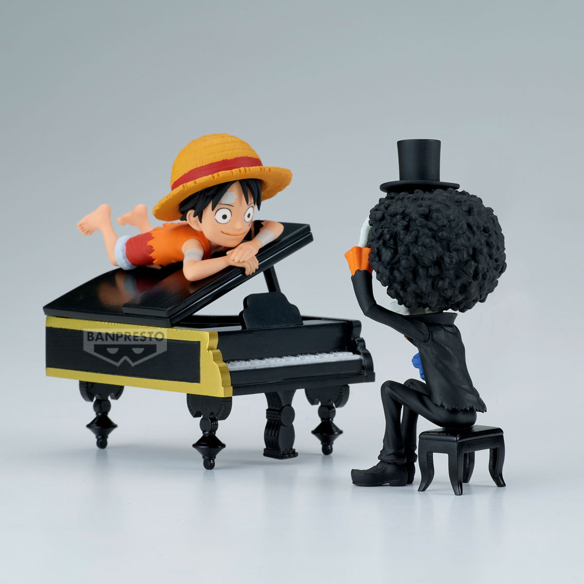 PRE ORDER – ONE PIECE WORLD COLLECTABLE FIGURE LOG STORIES - MONKEY D.LUFFY & BROOK - THAT’S GREAT!! AFTER ALL THIS TIME, HE'S STILL…!!!