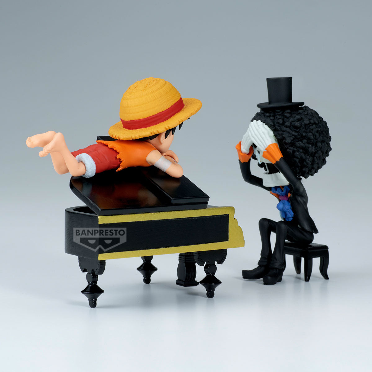 PRE ORDER – ONE PIECE WORLD COLLECTABLE FIGURE LOG STORIES - MONKEY D.LUFFY & BROOK - THAT’S GREAT!! AFTER ALL THIS TIME, HE'S STILL…!!!