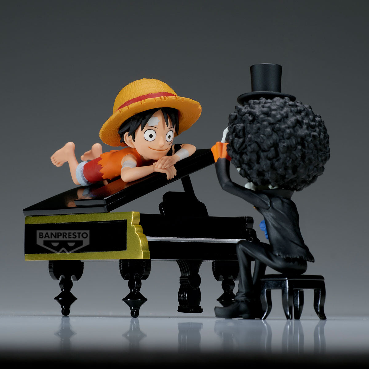 PRE ORDER – ONE PIECE WORLD COLLECTABLE FIGURE LOG STORIES - MONKEY D.LUFFY & BROOK - THAT’S GREAT!! AFTER ALL THIS TIME, HE'S STILL…!!!