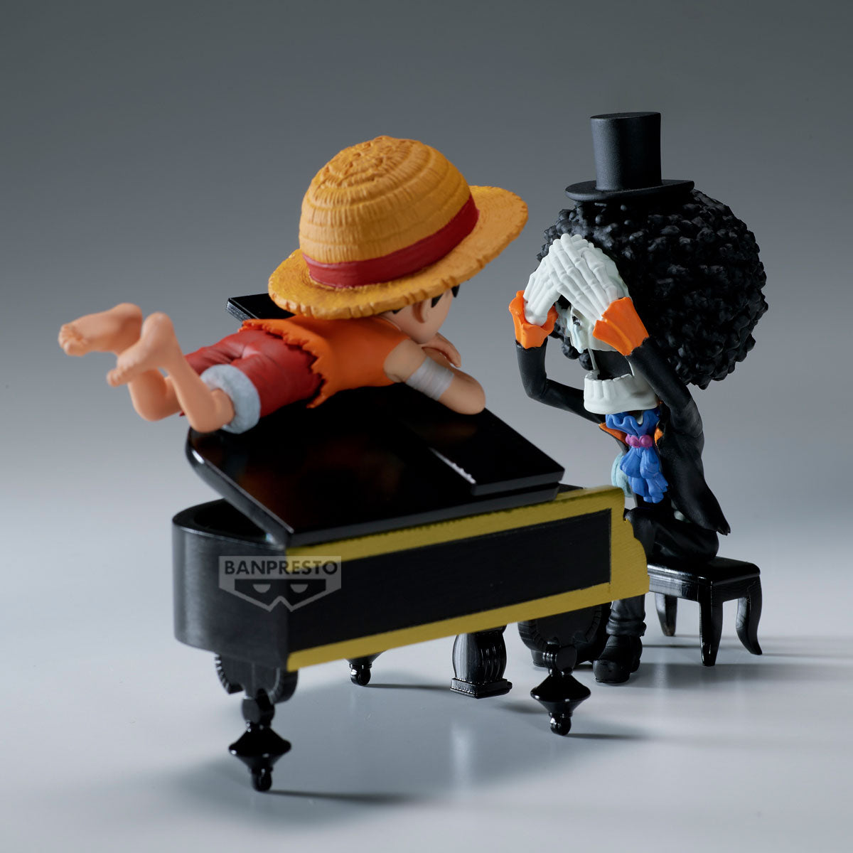 PRE ORDER – ONE PIECE WORLD COLLECTABLE FIGURE LOG STORIES - MONKEY D.LUFFY & BROOK - THAT’S GREAT!! AFTER ALL THIS TIME, HE'S STILL…!!!