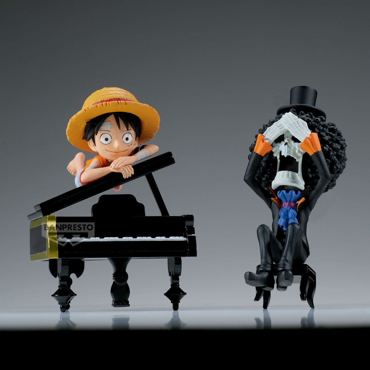 PRE ORDER – ONE PIECE WORLD COLLECTABLE FIGURE LOG STORIES - MONKEY D.LUFFY & BROOK - THAT’S GREAT!! AFTER ALL THIS TIME, HE'S STILL…!!!