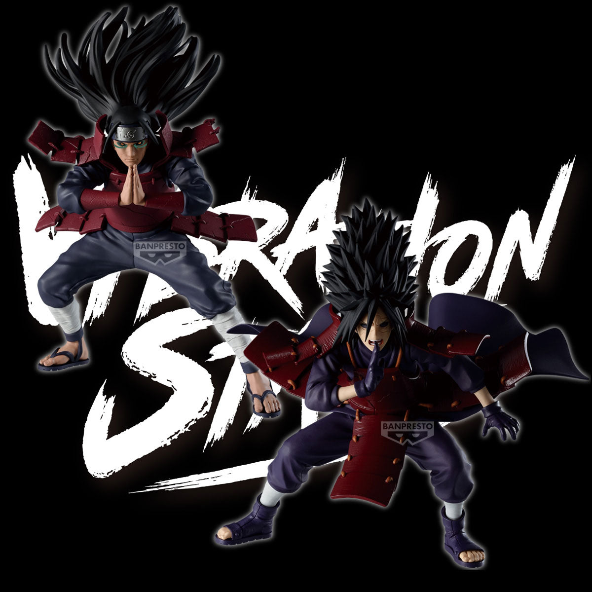 PRE ORDER – NARUTO SHIPPUDEN VIBRATION STARS - HASHIRAMA SENJU & MADARA UCHIHA - (B : MADARA UCHIHA )