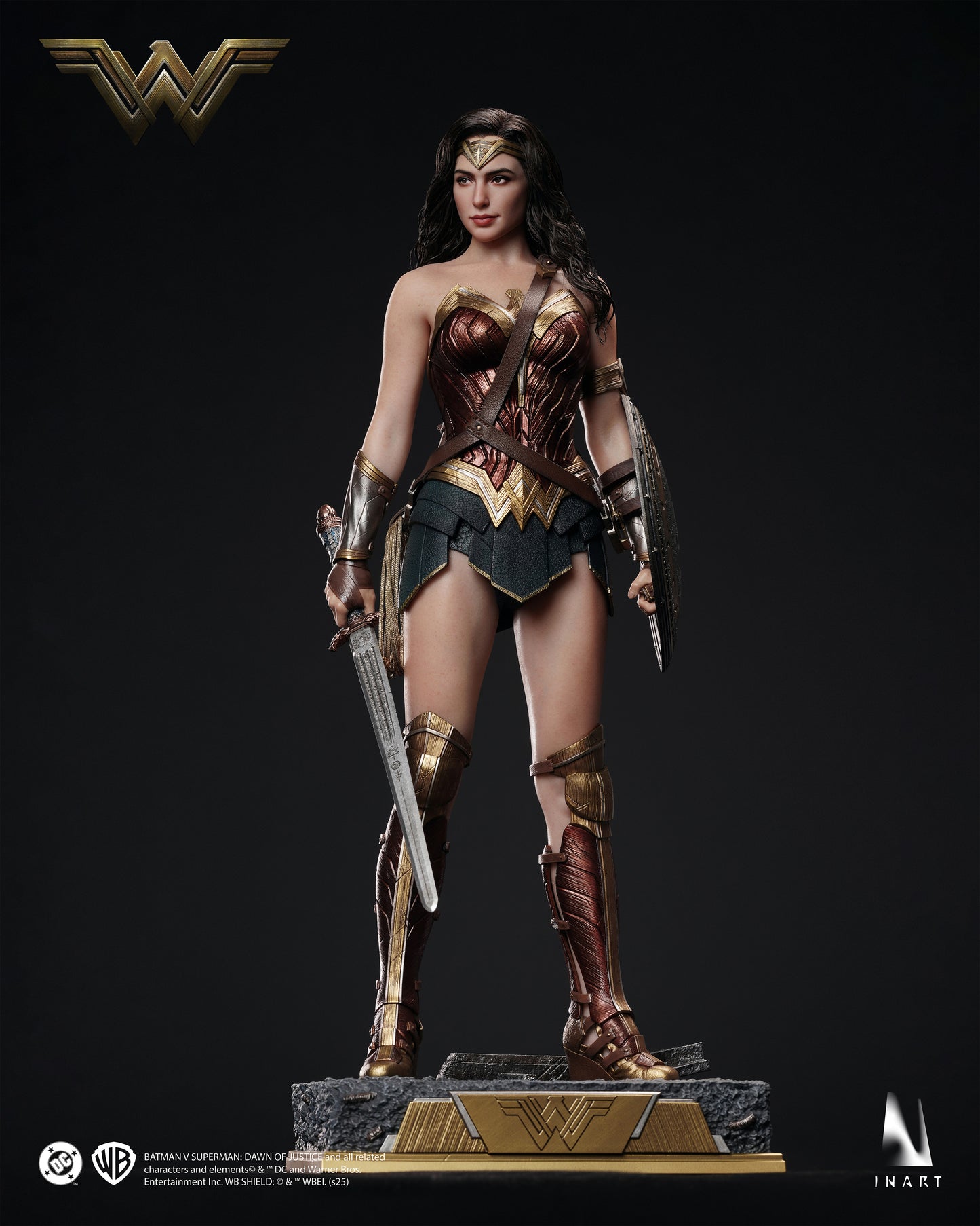 PRE ORDER – 1/6 BATMAN V SUPERMAN: DAWN OF JUSTICE WONDER WOMAN COLLECTIBLE FIGURE AG A023