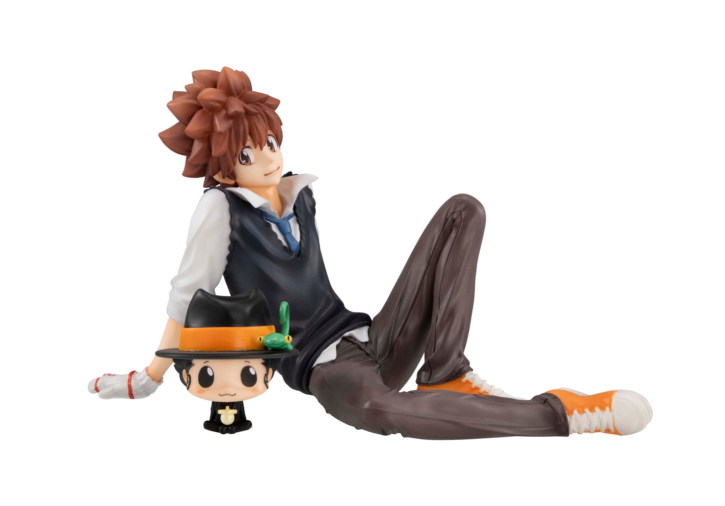 PRE ORDER – G.E.M. SERIES KATEKYO HITMAN REBORN! - PALM SIZE TSUNA & REBORN