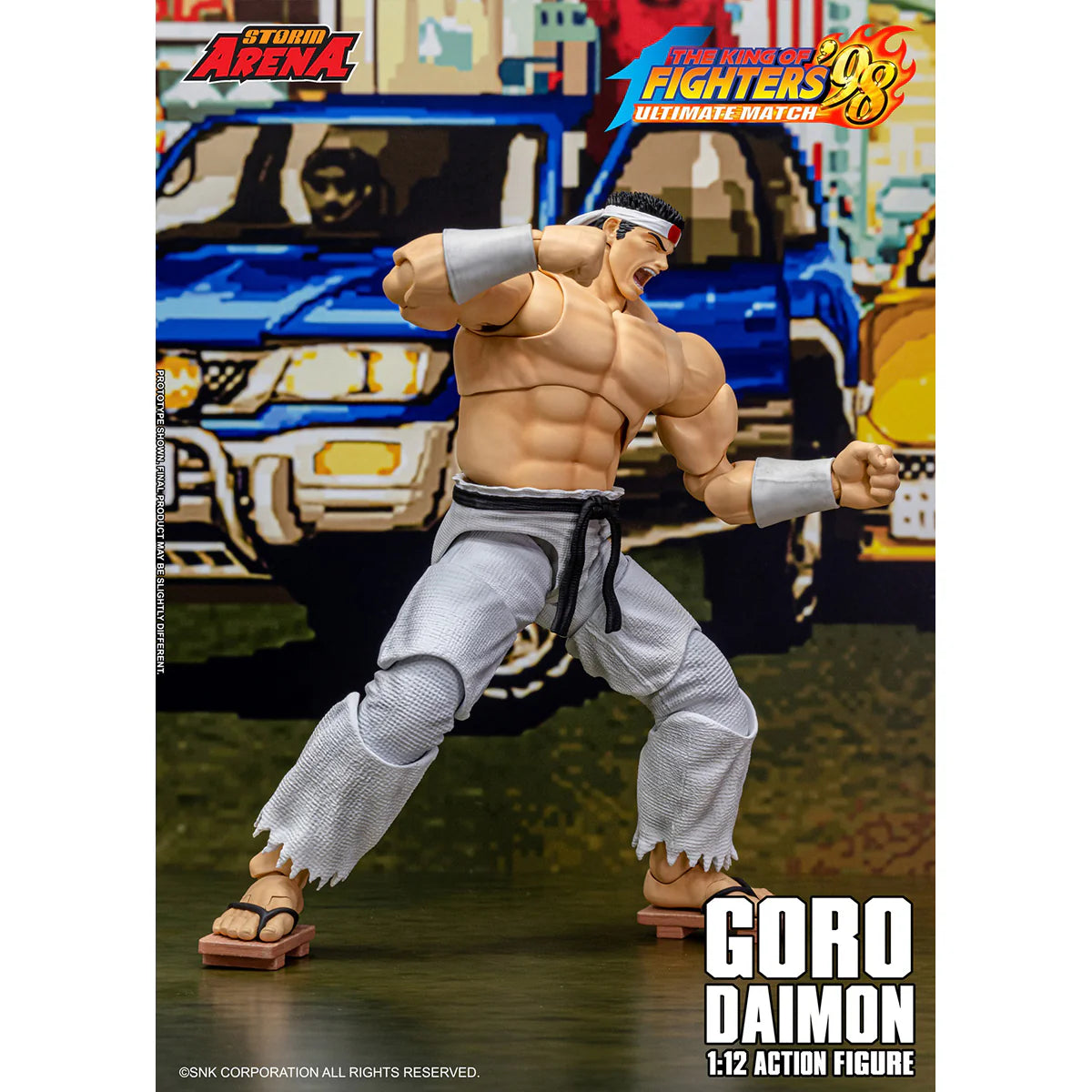 PRE ORDER – STORM ARENA 1/12 THE KING OF FIGHTERS’S 98UMGORO DAIMON