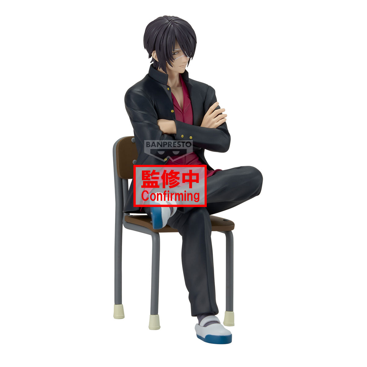 BACK ORDER – GINTAMA - MR.GINPACHI'S ZANY CLASS DESK FIGURE - SHINSUKE TAKASUGI