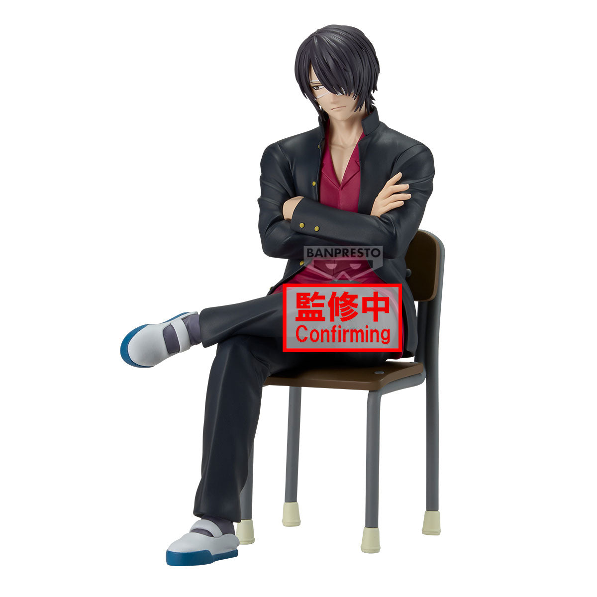 BACK ORDER – GINTAMA - MR.GINPACHI'S ZANY CLASS DESK FIGURE - SHINSUKE TAKASUGI