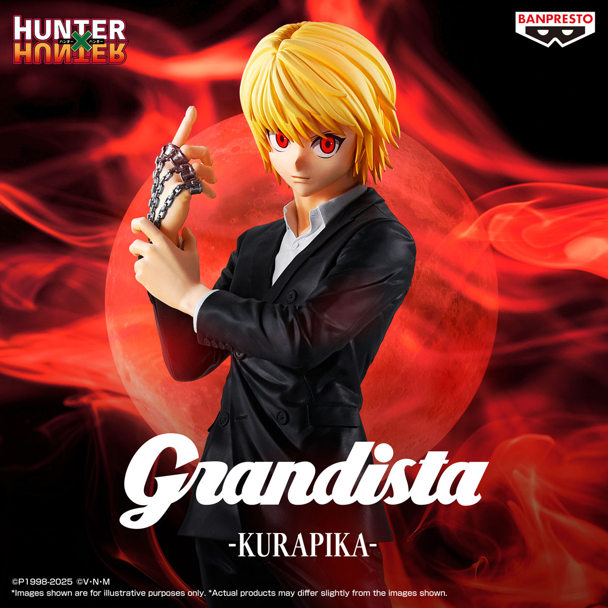 BACK ORDER – HUNTER×HUNTER GRANDISTA - CURARPIKT / KURAPIKA