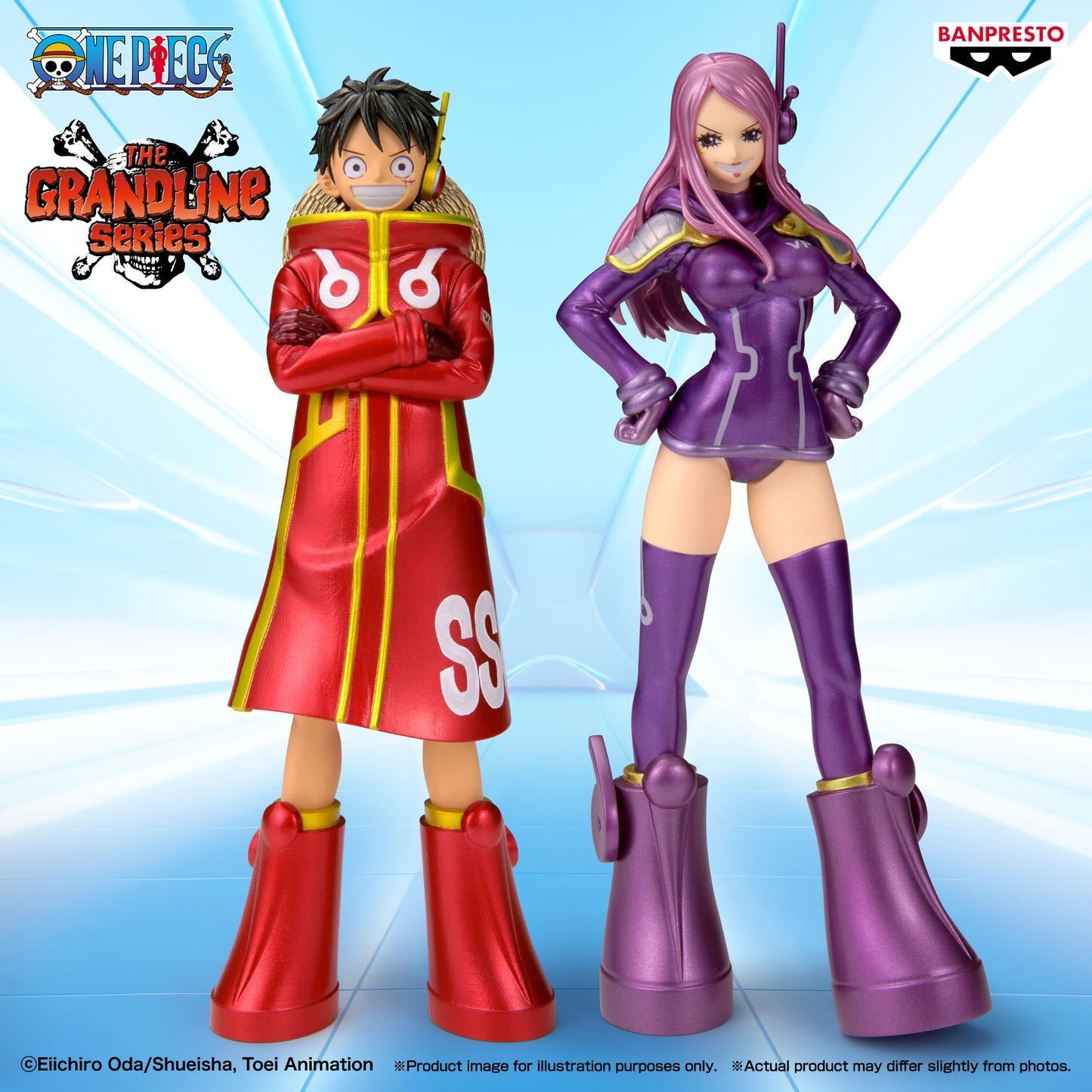 BACK ORDER – ONE PIECE DXF ~ THE GRANDLINE SERIES ~ MONKEY D LUFFY & JEWELRY BONNEY (A: MONKEY D LUFFY )