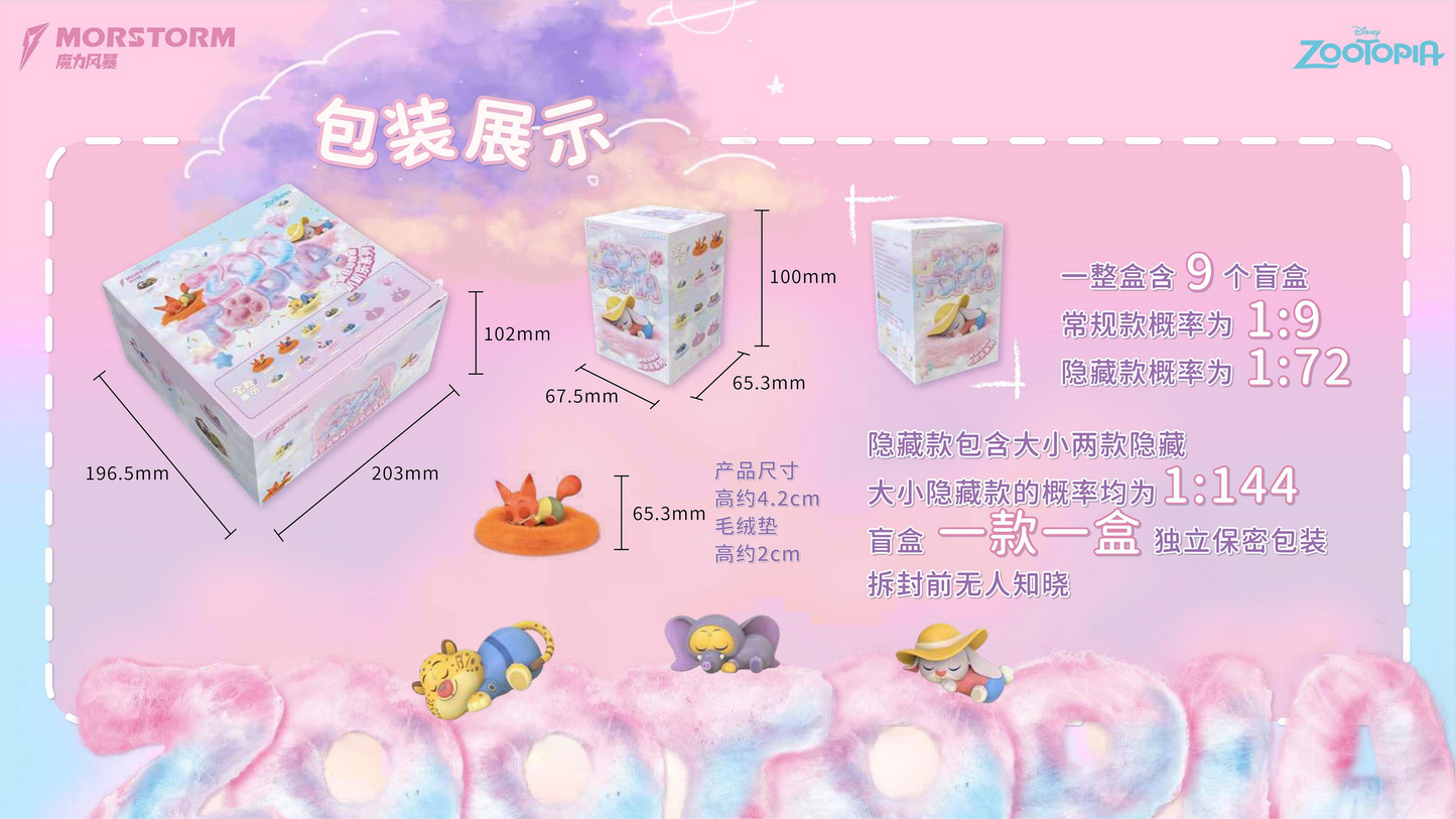 PRE ORDER – MORSTORM ZOOTOPIA PAPALE SERIES SET