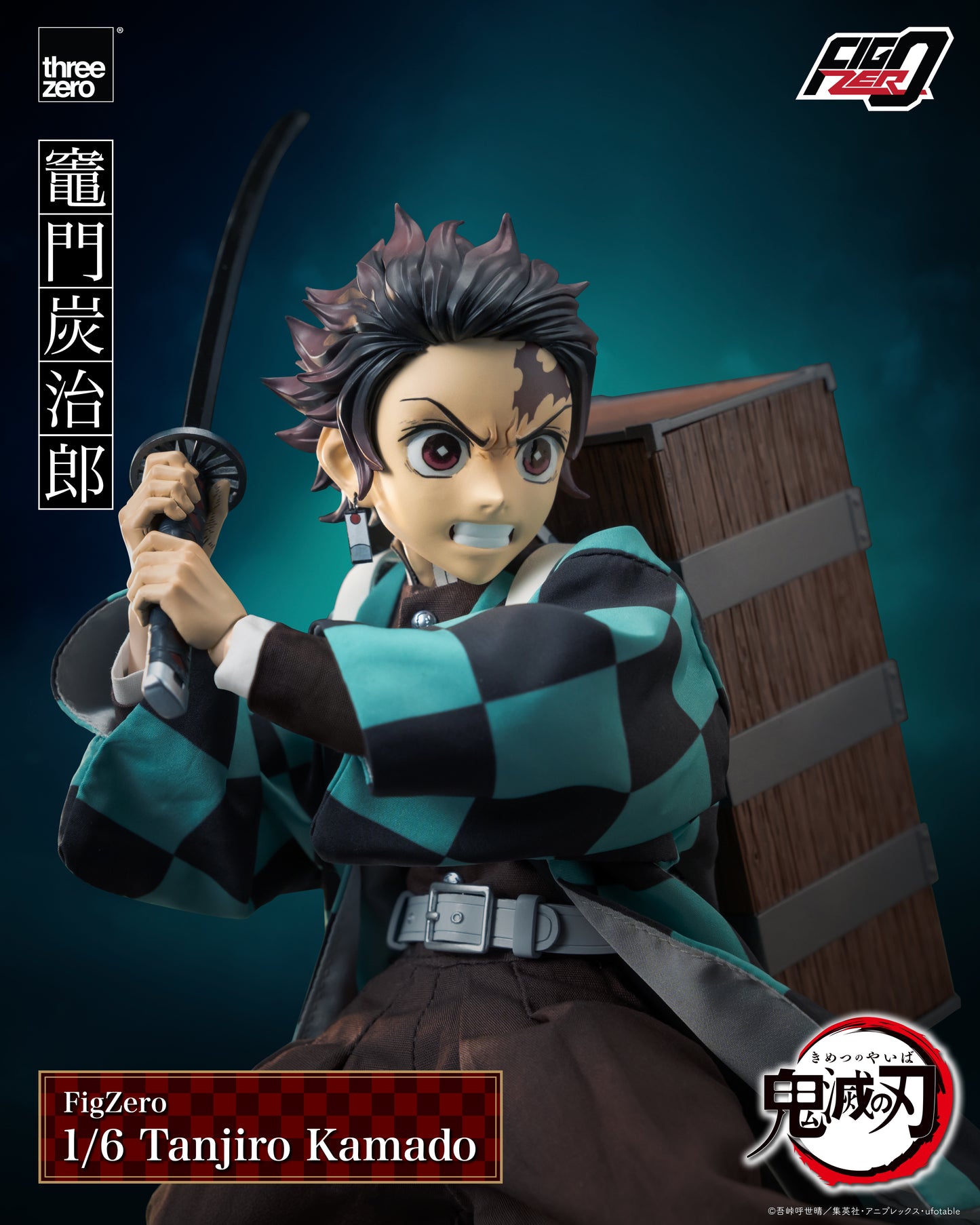 PRE ORDER – 1/6 FIGZERO DEMON SLAYER: KIMETSU NO YAIBA - TANJIRO KAMADO