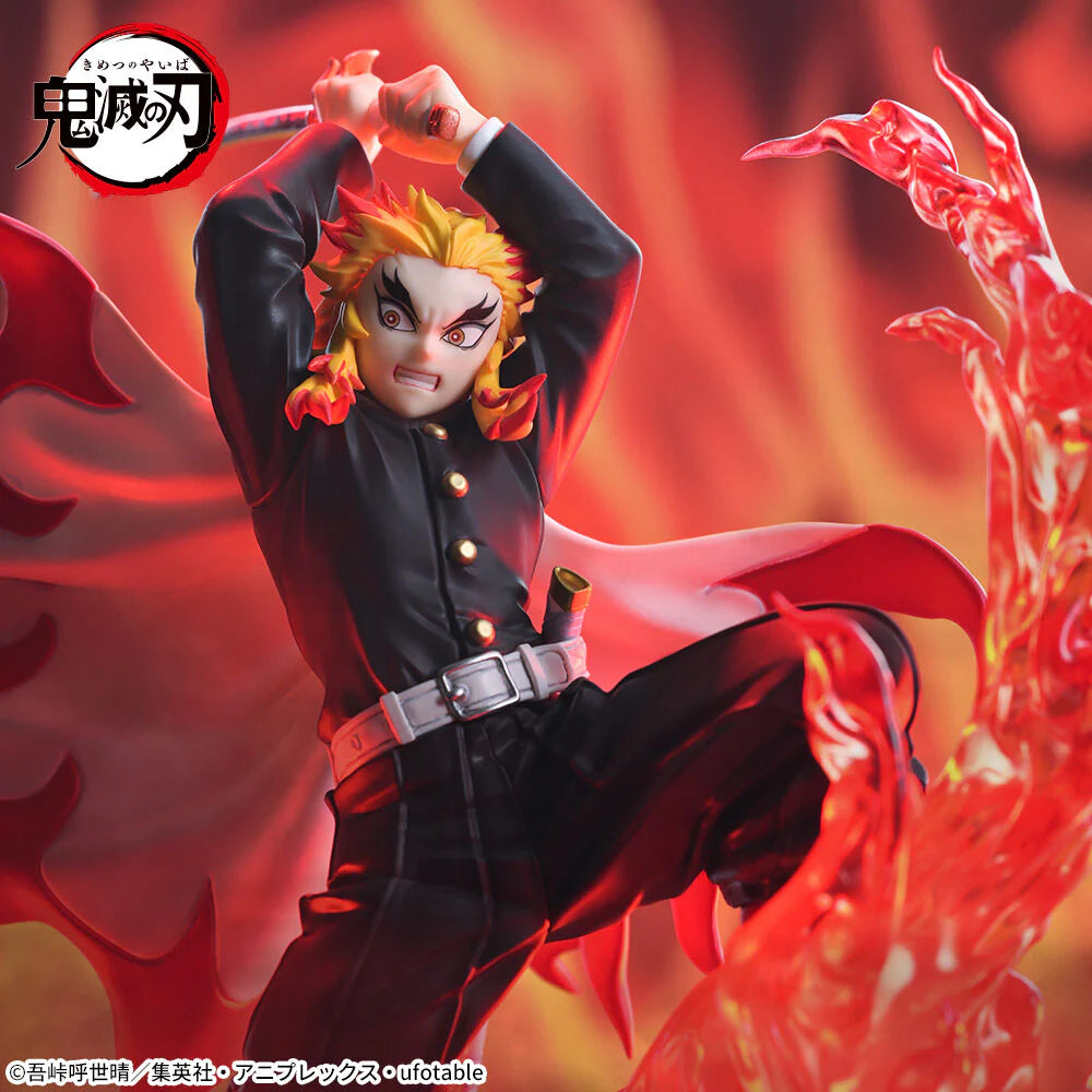 PRE ORDER – XROSS LINK ANIME - DEMON SLAYER: KIMETSU NO YAIBA - FIGURE - KYOJURO RENGOKU