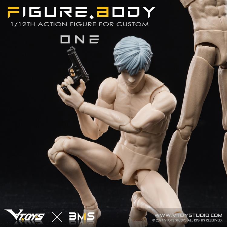 BACK ORDER – 1/12 FIGURE BODY ONE WHITE SKIN