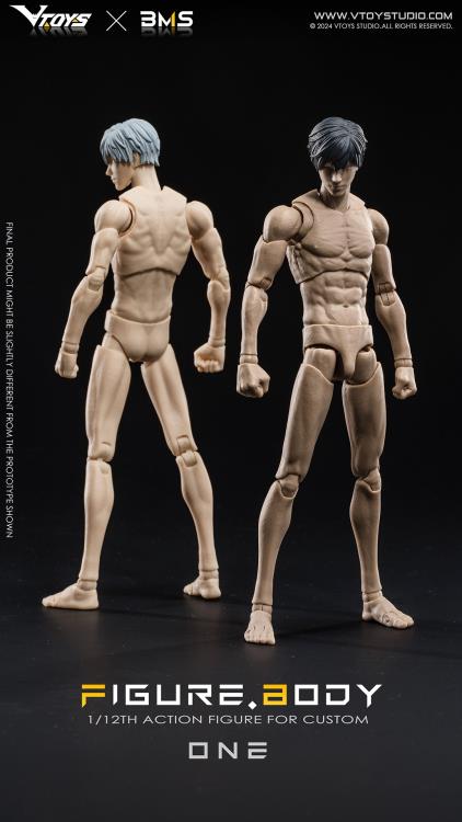 BACK ORDER – 1/12 FIGURE BODY ONE WHITE SKIN