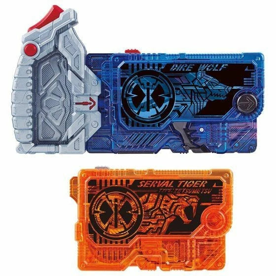 PRE ORDER – DX DIRE WOLF ZETSUMERISEKEY & SERVAL TIGER ZETSUMERISEKEY - KAMEN RIDER ZERO-ONE