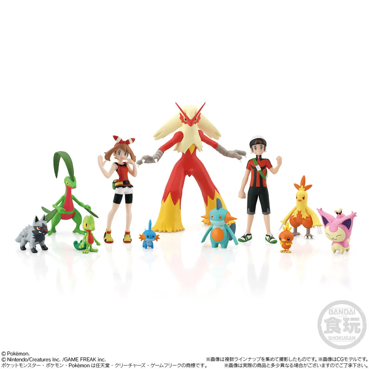 PRE ORDER – POKEMON SCALE WORLD HOENN REGION - BLAZIKEN W/O GUM