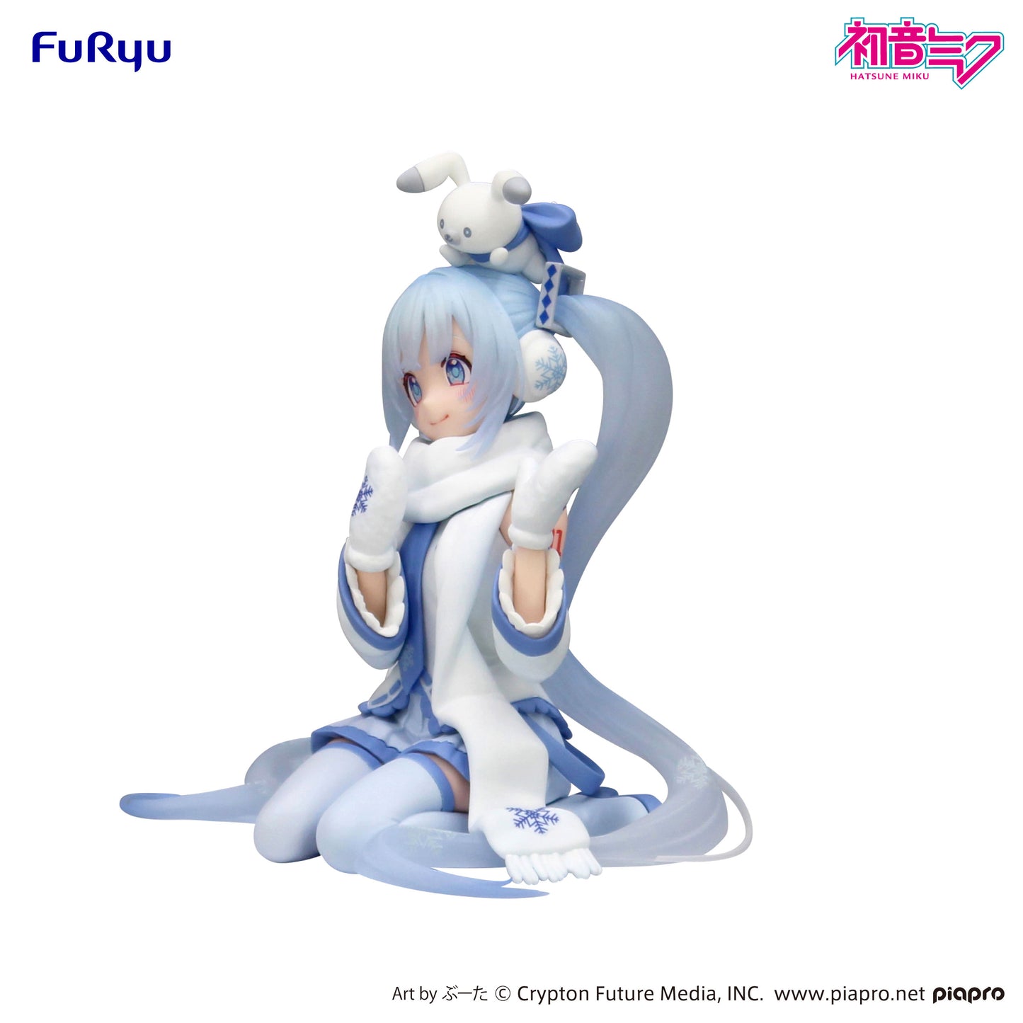 PRE ORDER – HATSUNE MIKU NOODLE STOPPER FIGURE - SNOW MIKU SKY TOWN 10TH VER.