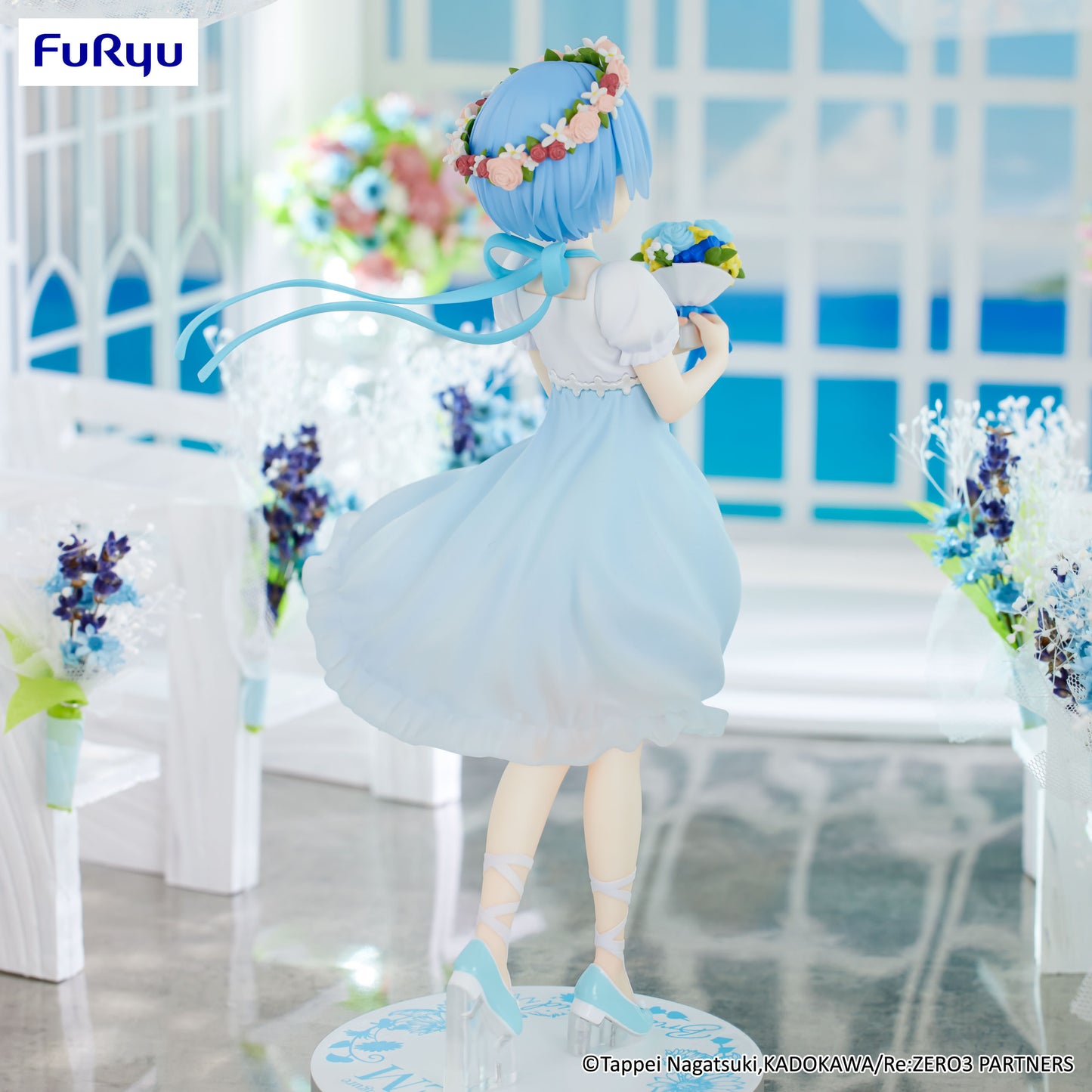 PRE ORDER – RE:ZERO -STARTING LIFE IN ANOTHER WORLD- TRIO-TRY-IT FIGURE - REM BRIDESMAID