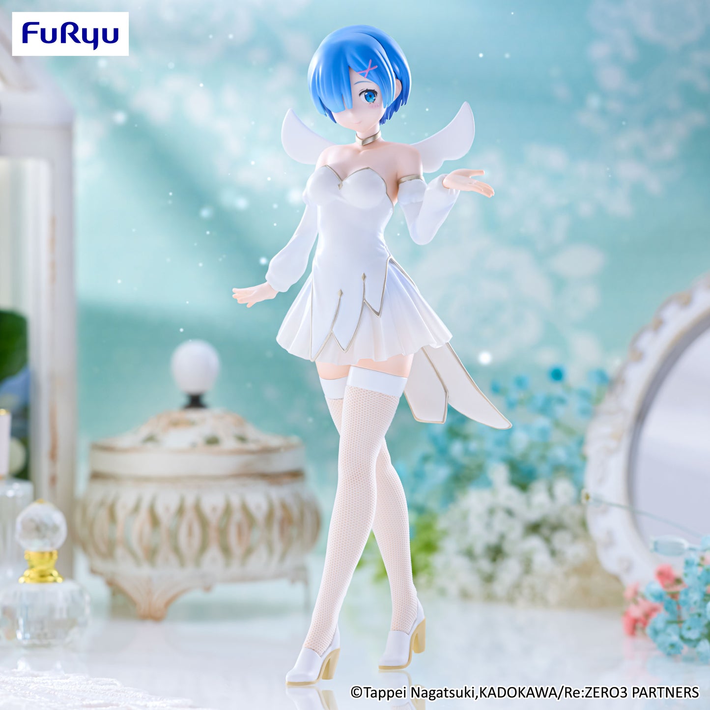 PRE ORDER – RE:ZERO -STARTING LIFE IN ANOTHER WORLD- BICUTE PURE FIGURE - REM LITTLE WINGS