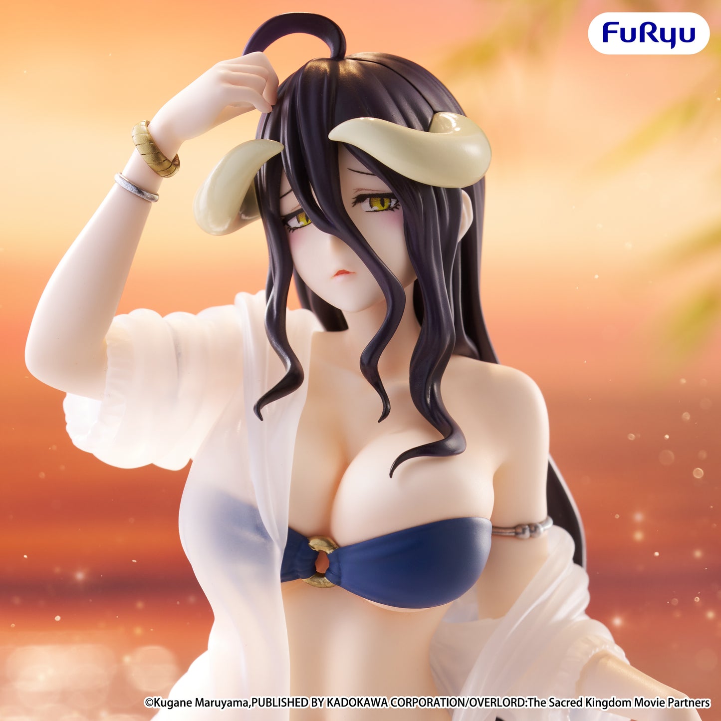 BACK ORDER – OVERLORD MUCHUTE FIGURE - ALBEDO AQUA VER.