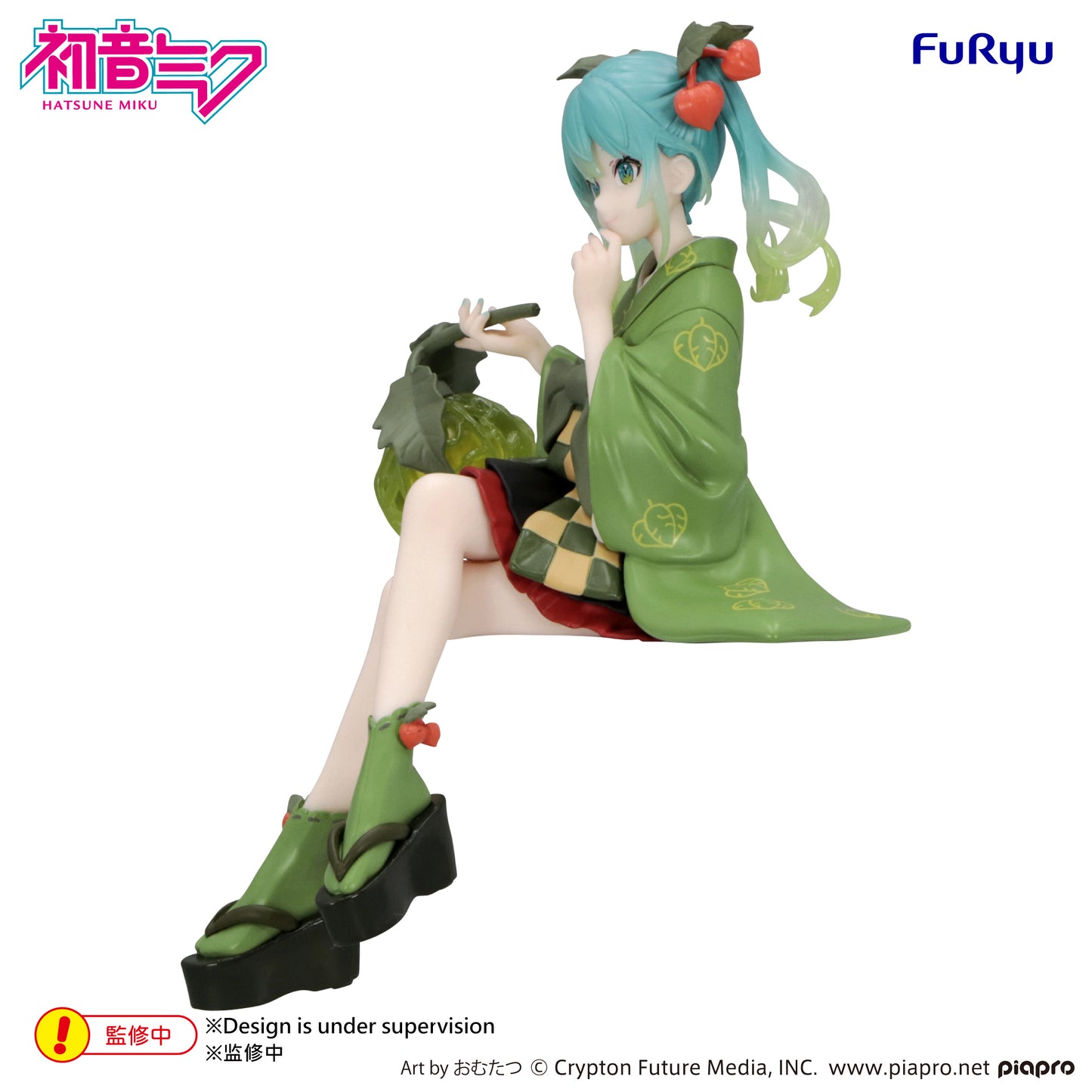PRE ORDER – HATSUNE MIKU - NOODLE STOPPER FIGURE - FLOWER FAIRY WINTER CHERRY GREEN COLOR VER.