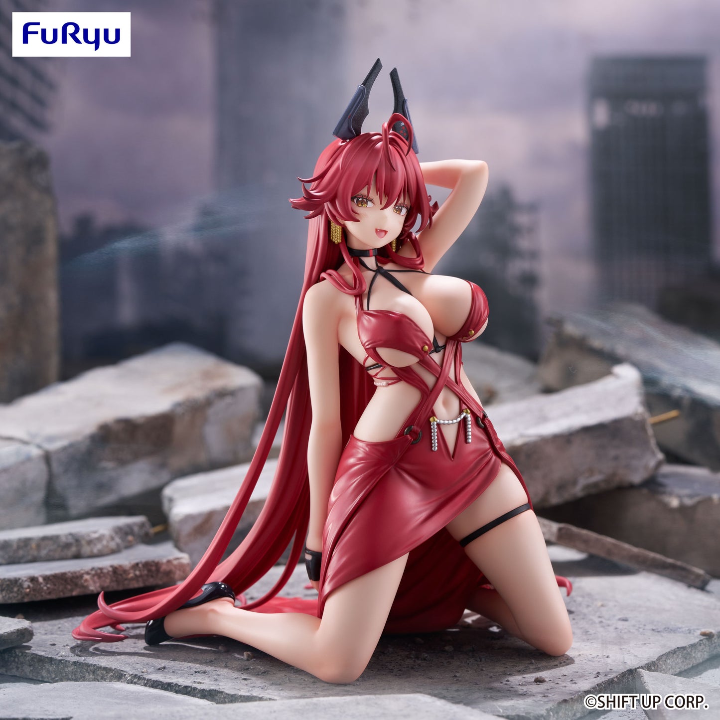 PRE ORDER – GODDESS OF VICTORY: NIKKE - NOODLE STOPPER FIGURE - RED HOOD: NONSENSE RED